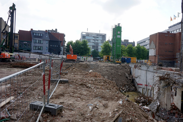 ROESELARE-Bouw Nieuw Stadshuis