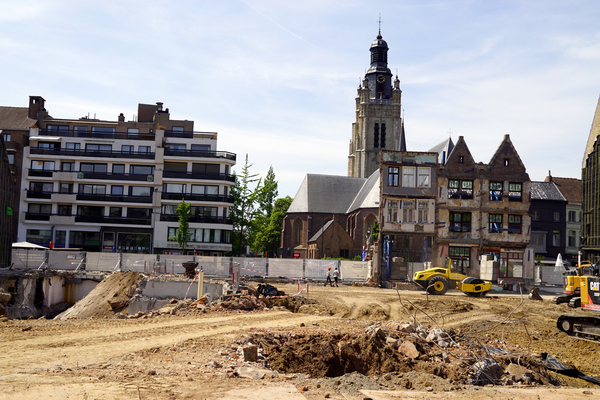 ROESELARE-Bouw Nieuw Stadshuis