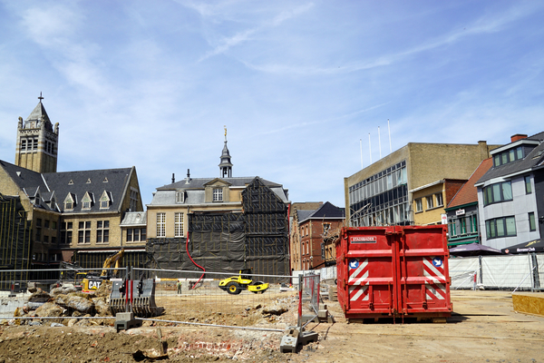 ROESELARE-Bouw Nieuw Stadshuis