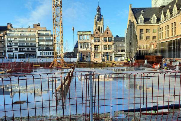 ROESELARE-Bouw Nieuw Stadhuis