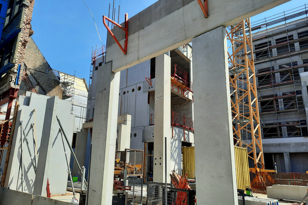 ROESELARE-Bouw Nieuw Stadhuis