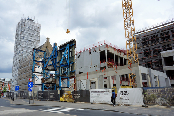 ROESELARE-Bouw Nieuw Stadhuis