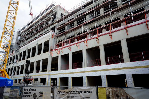 ROESELARE-Bouw Nieuw Stadhuis