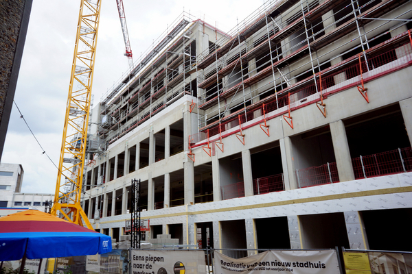 ROESELARE-Bouw Nieuw Stadhuis