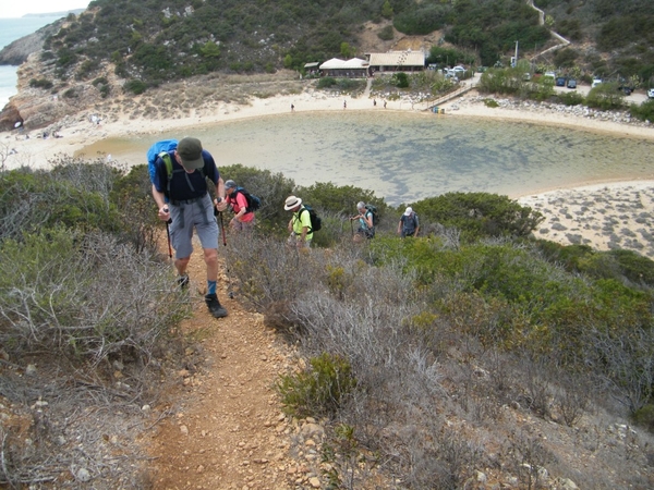 intersoc rota vicentina wandelvakantie portugal reisduiveltje