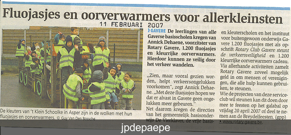 KS Fluo vestjes februari 2007