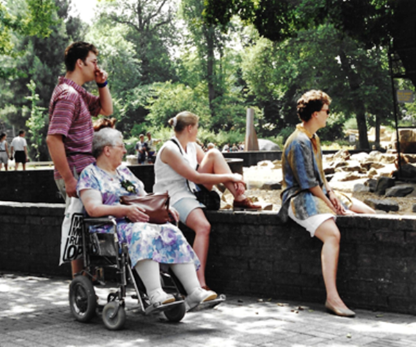 Erik Simone Daniella en Oma.