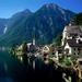 bad-goisern-hallstatter-see-hallstatt-oostenrijk-achtergrond