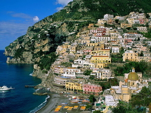 positano-italie-sorrento-kust-achtergrond