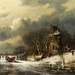 Andreas_Schelfhout_-_Nederlandse_landschap_met_figuren