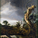 Jacob_van_Ruisdael_-_Landschap_met_dode_boom_bij_opkomende_storm