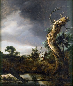 Jacob_van_Ruisdael_-_Landschap_met_dode_boom_bij_opkomende_storm