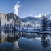 yosemite-falls-merced-river-river-between-trees-wallpaper