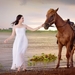 White-dress-Asian-girl-and-horse-1920x1080