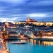 Prague-Czech-Republic-Charles-Bridge-river-city-night-view-lights