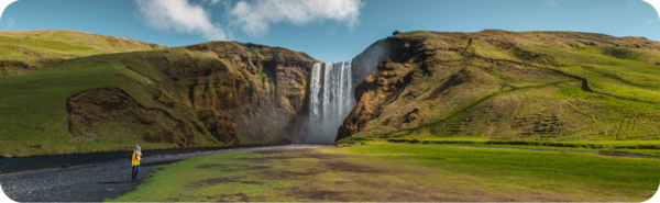 2D Skogafoss _waterval