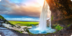 2D Skogafoss _waterval3