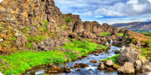 3N Thingvellir Nationaal Park.