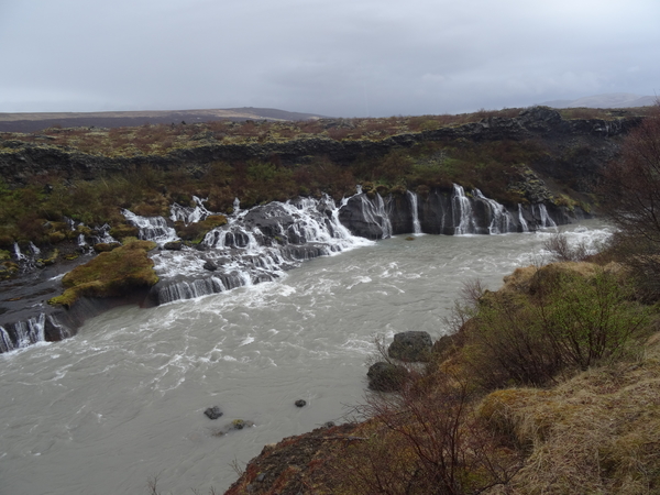 4F Hraunfossar (lavawatervallen) DSC00067