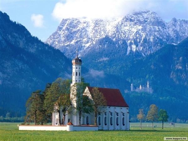 Duitsland 42    Kapel bij Kasteel Neuschwanstein (Small)