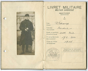 LIVRET MILITAIRE