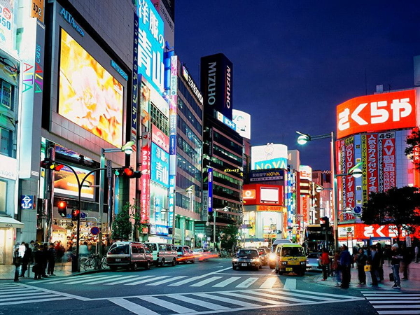 nacht-steden-metropolis-stad-weg-achtergrond