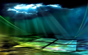 microsoft-natuur-licht-golven-achtergrond