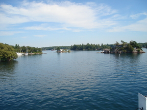 059 St Lawrence rivier met de 1000 eilanden