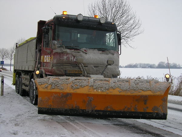 De sneeuw ploeg