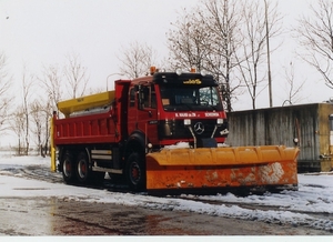 Sneeuw schuiven