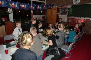 Kerst op school.