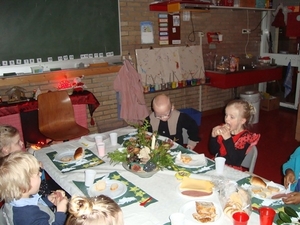 Kerst op school.