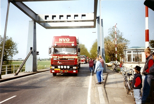 Tijdens Truckers Convooi