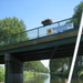 alle bruggen van schipdonk kanaal versierd