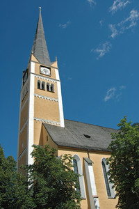 Bad Hofgastein, de kerk.