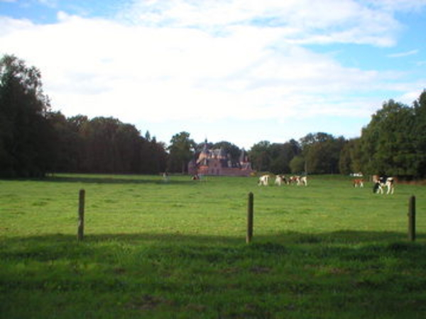 Kasteel Verplancke vergezicht