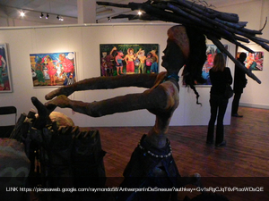 tentoonstelling Afrikaanse kunst in Zuiderpershuis