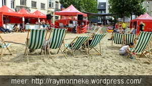 Falconplaya brengt zomers strandfestival naar Falconplein