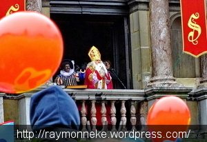 Aankomst van de Sint