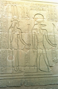 3_Kom Ombo_tempel_wanddecoratie