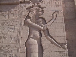 3_Philae_Isis_tempel_verzonken relief2 SS