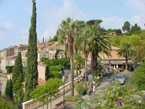 Bormes  en haut