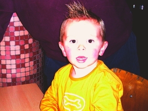 2008 oktober Elias op school