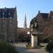 Standbeeld van achteren