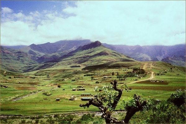 1b Drakensberg omgeving_vallei