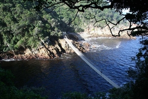 6 Tsitsikamma Nationaal Park _storms river_hangbrug 3