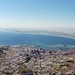 8 Kaapstad _zicht vanaf de tafelberg op stad en bay