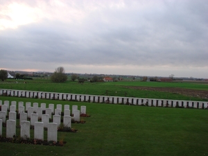 Het desolate herfstlandschap