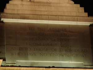 Ieper - Menen Poort - Tot eer van de Britse soldaten gensueveld t