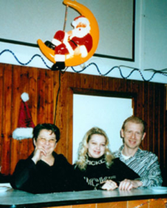 Bianca, Peter en ik zelf